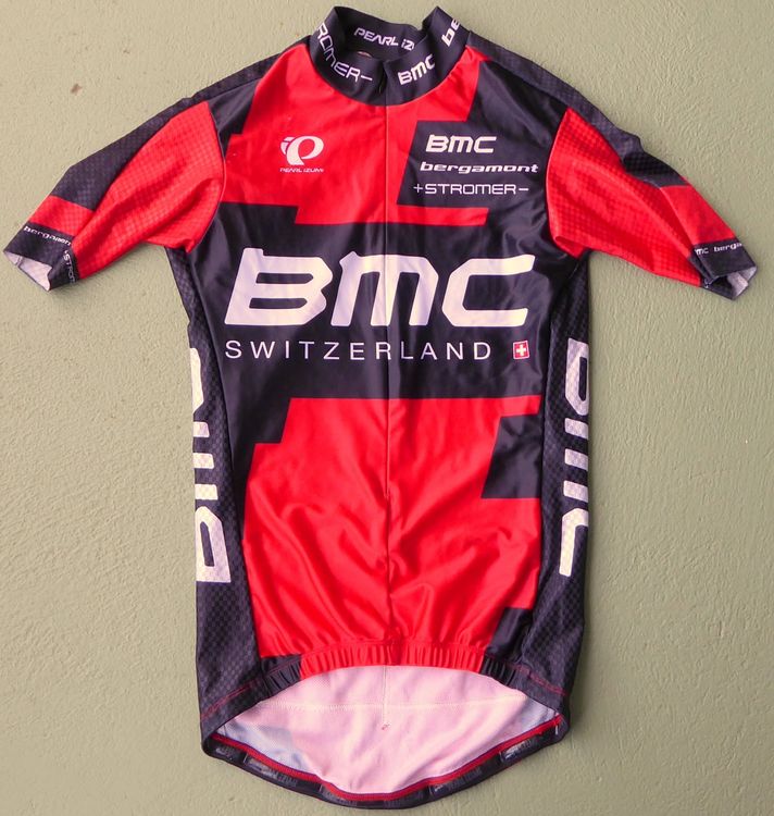 Maillot Cyclisme BMC Pro Team Pearl Izumi - Homme, Taille S, Manches Courtes