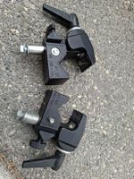 2x Manfrotto Super Clamp Art. 035 gebraucht schwarz