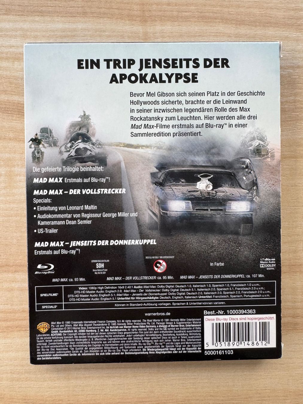 Tous les DVDs: Mad Max Trilogie – D'occasion à Ostermundigen par Rick-C137 1
