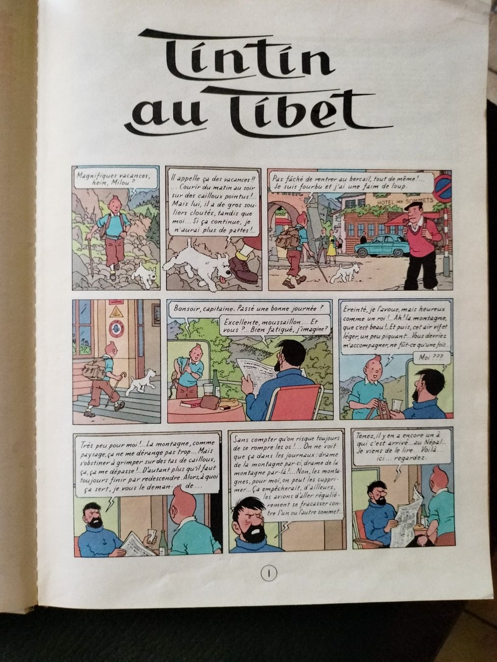 Comics: Tintin au Tibet – Gebraucht aus Cortaillod von rozinna 2