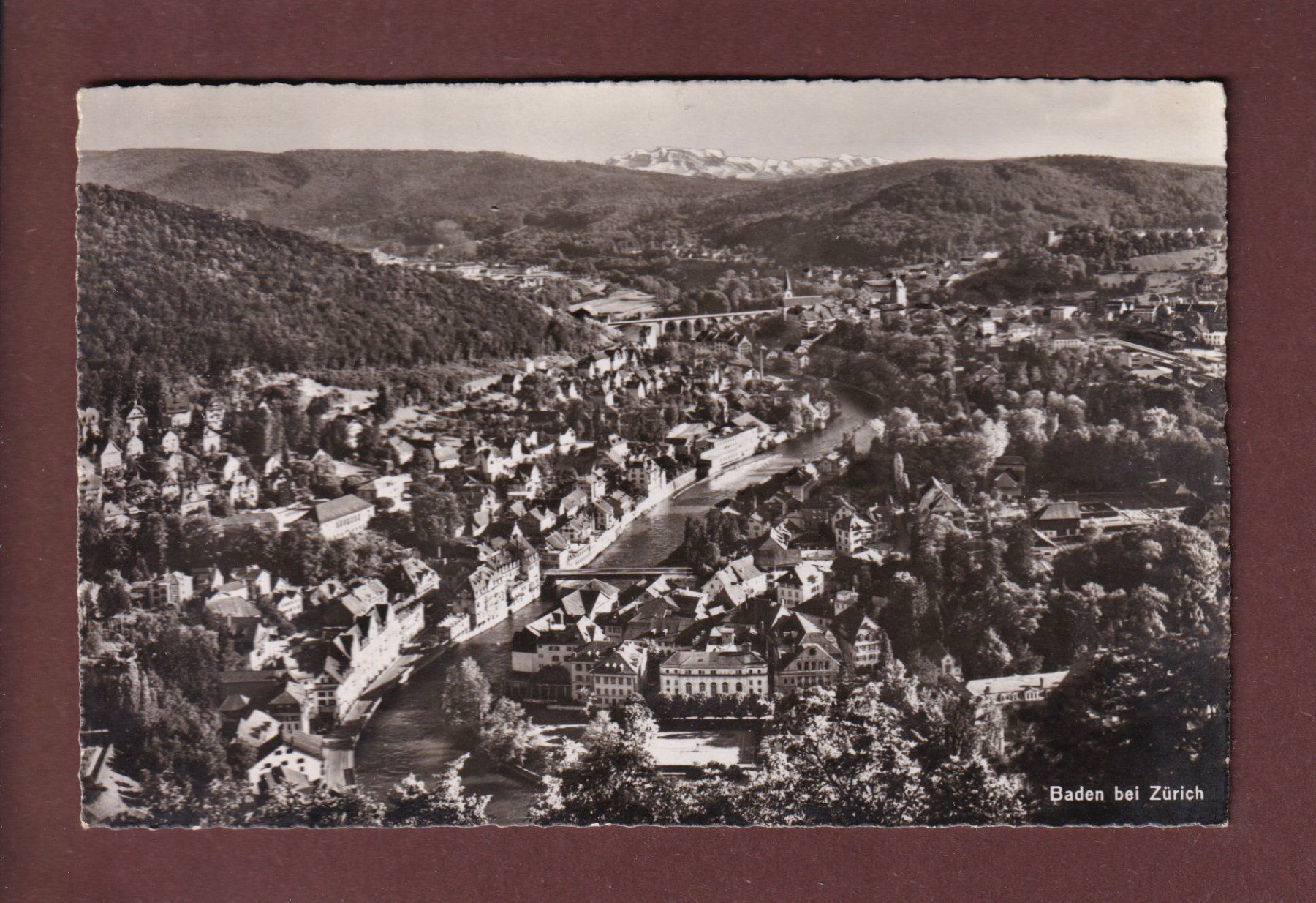 Ansichtskarten: BADEN - 1947 – Gebraucht aus Pully von nicecards