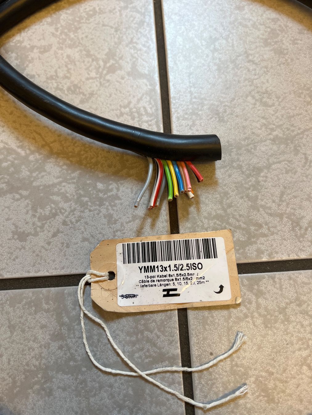 Kabel: Steuerungskabel zu Stöcklin Stapler – Neu (gemäss Beschreibung) aus Wängi von Hug-9545 1