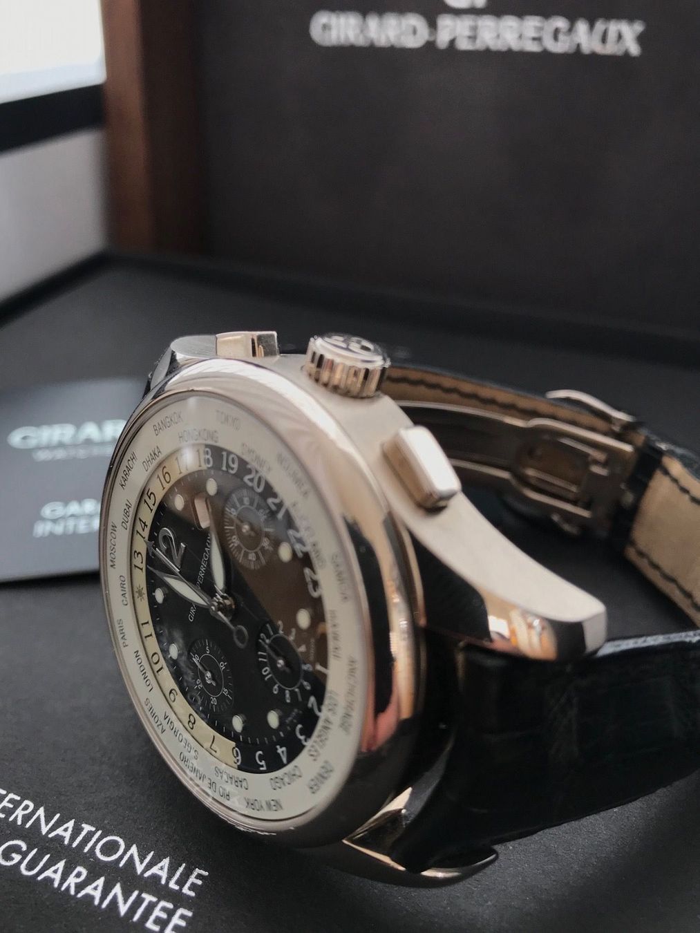 Girard-Perregaux Uhren: Girard Perregaux Worldtimer 18K. WG – Neu (gemäss Beschreibung) aus Richterswil von wahopp 2