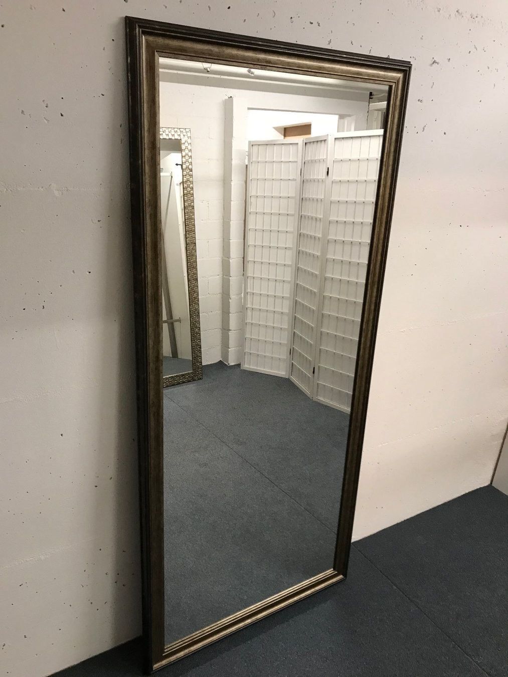 Spiegel: Spiegel SARI alt silber 85 x 185 cm – Neu und originalverpackt aus Unterentfelden von moebelrufli 1