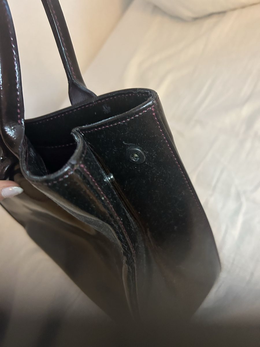 Longchamp Borse da donna: Longchamp lackleder Tasche – Usato da Bern venduto da luc_p9vc 2