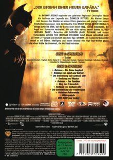 Tutti i DVDs: Batman Begins – Usato da Ebikon venduto da Moviefreak01 1