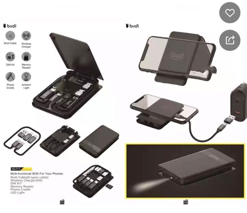 Unità & Adattatore: BUDI Phones Multi-Functional Box – Nuovo e nell'imballaggio originale da Dietlikon venduto da Sa_Biene 3
