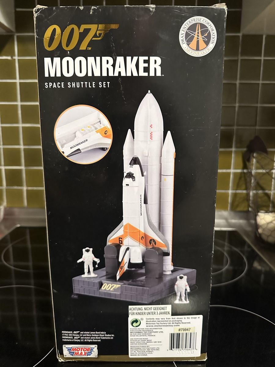 Kit di modellismo & Modellini statici: James Bond Mooraker Toy not Sideshow Hot Toys Space Shuttle – Usato da Schlieren venduto da Moviepropde 2