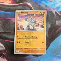 Pokemon Machop MEW 151 EN 066/165 Reverse Holo