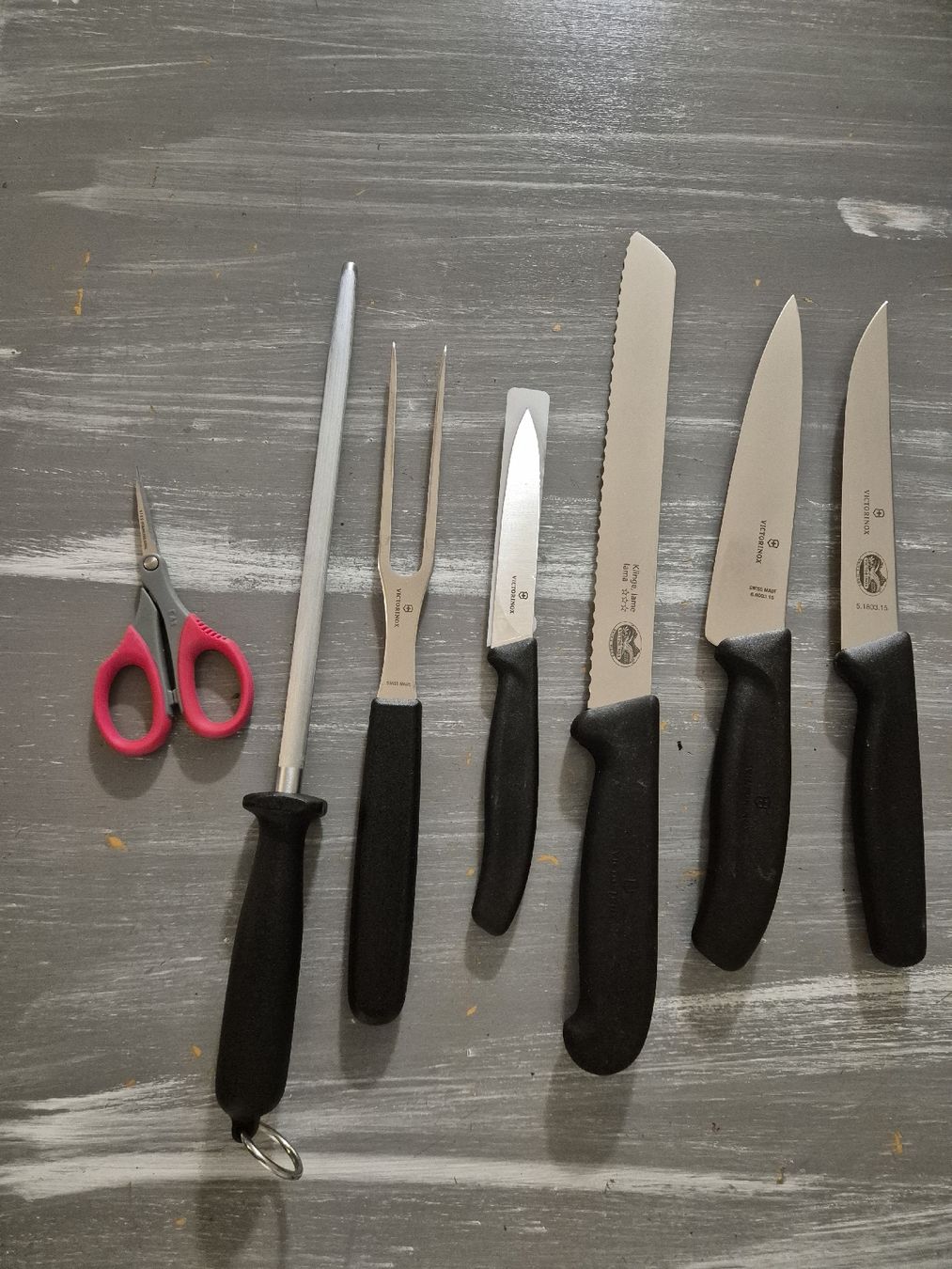 Victorinox Messer: Victorinox Messerset – Neu (gemäss Beschreibung) aus Fahrweid von Fischwasser6 4