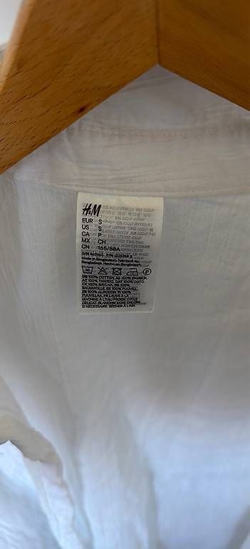 Blusen: Baumwollhemd H&M Grösse S – Gebraucht aus Bern von sshueli 1