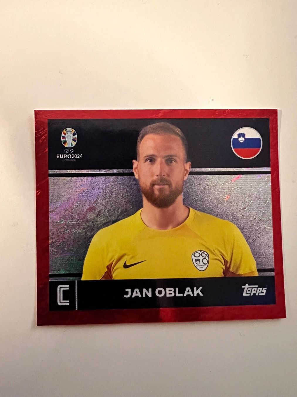 Carte collezionabili: Topps EM 2024 ROT Jan Oblak SVN 2 – Nuovo (secondo la descrizione) da Dietikon venduto da Emoruk