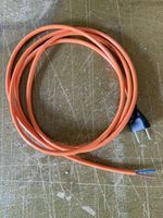 Hochflexibles G-Pur Kabel orange 2-adrig mit Euro-Stecker