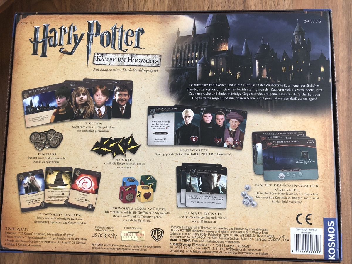 Kosmos Giochi: Harry Potter Kampf um Hogwarts – Nuovo (secondo la descrizione) da Münchenbuchsee venduto da zwaergli02 1