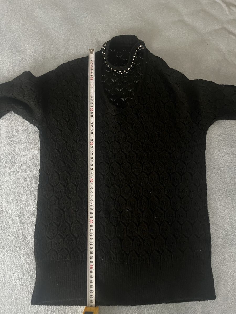 Lots de vêtements: Schwarze Häkel-Top & Feinstrickpulli Gr. S – Neuf (Voir description) à Olten par sae_82z2 6