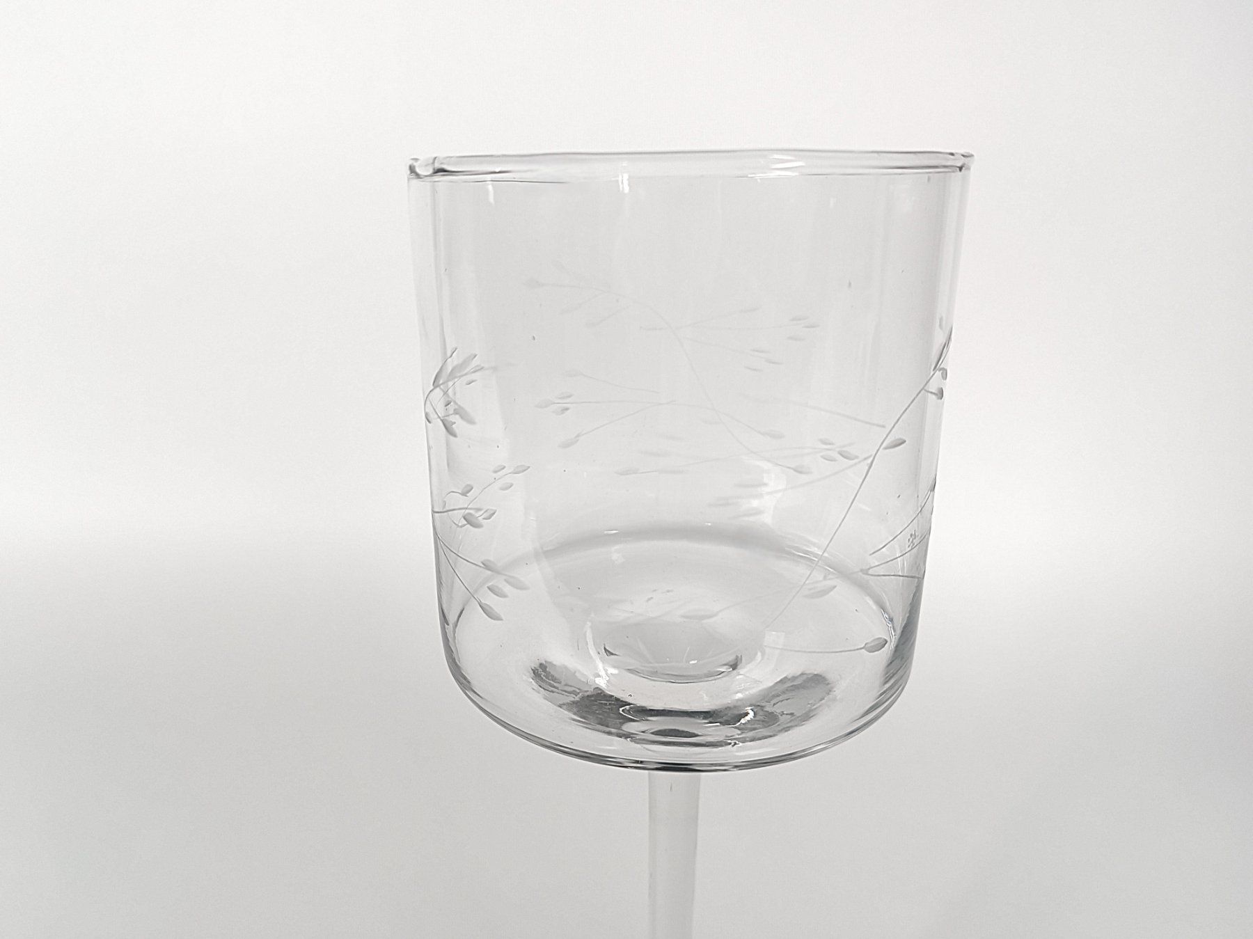 Kerzenständer: Glas Windlicht Hoch – Gebraucht aus Suhr von Restwert_Suhr 2