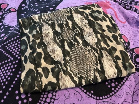 Schicker Schal mit Leopardenmuster, Herbst-Look