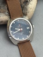 Montre Certina Certronic 40mm acier fonctionne parfaitement 