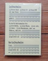 Leihscheine als Post-its OVP
