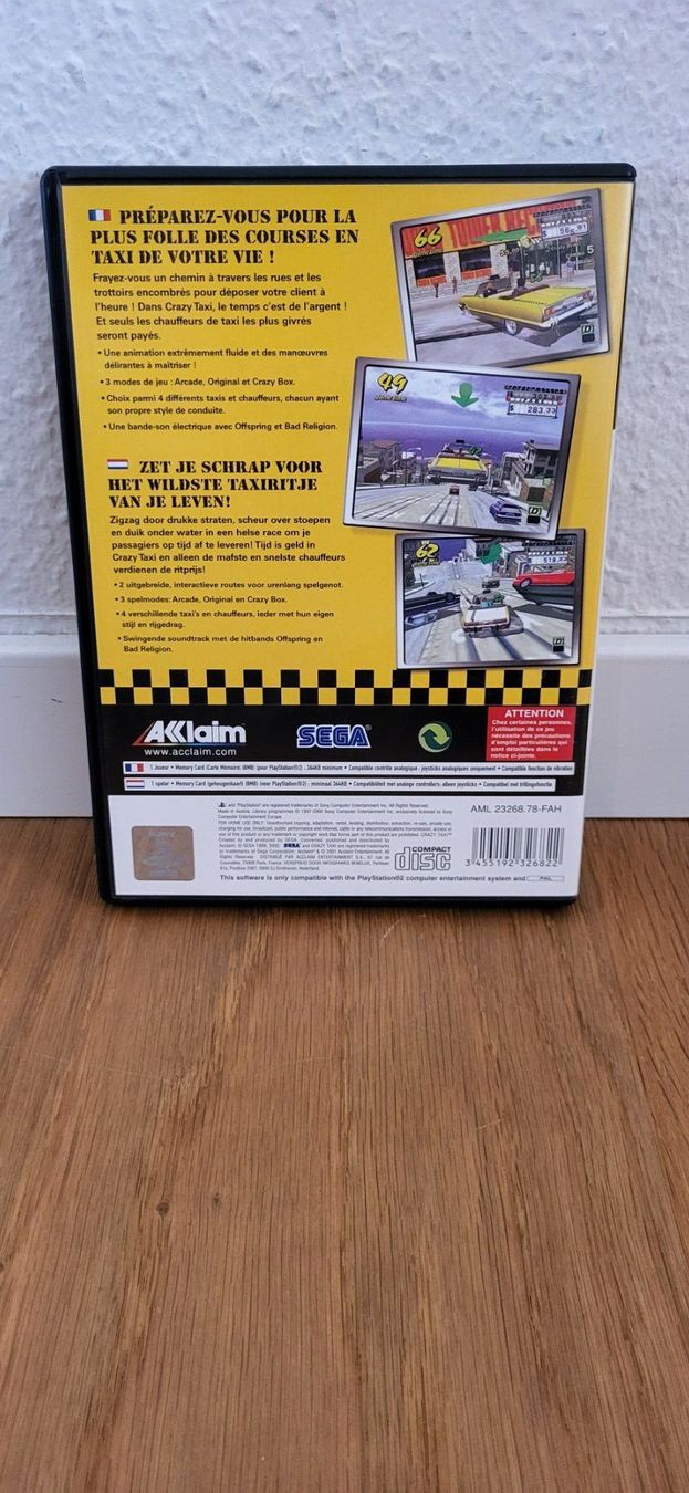 Sony Giochi: PS 2 - Crazy Taxi – Usato da Münsingen venduto da DigitaleSpielecke 1