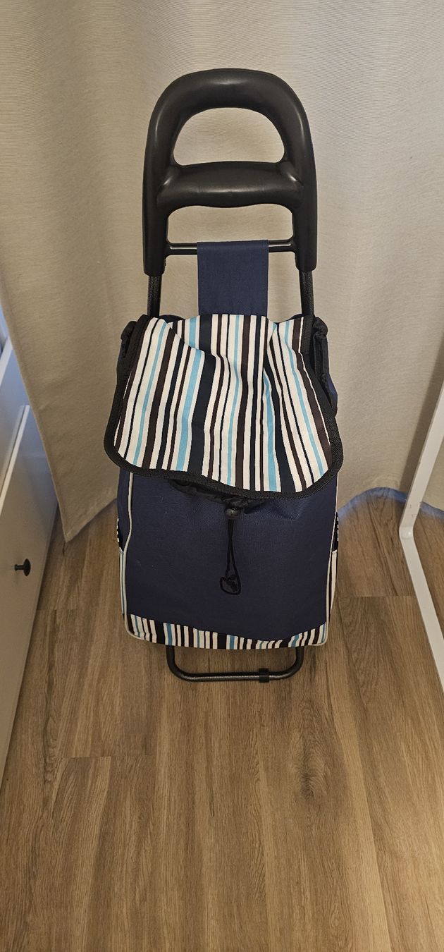Altro per la casa: Shopping Trolley Blau Gestreeft Goede Staat – Nuovo (secondo la descrizione) da Urdorf venduto da koxy907 1