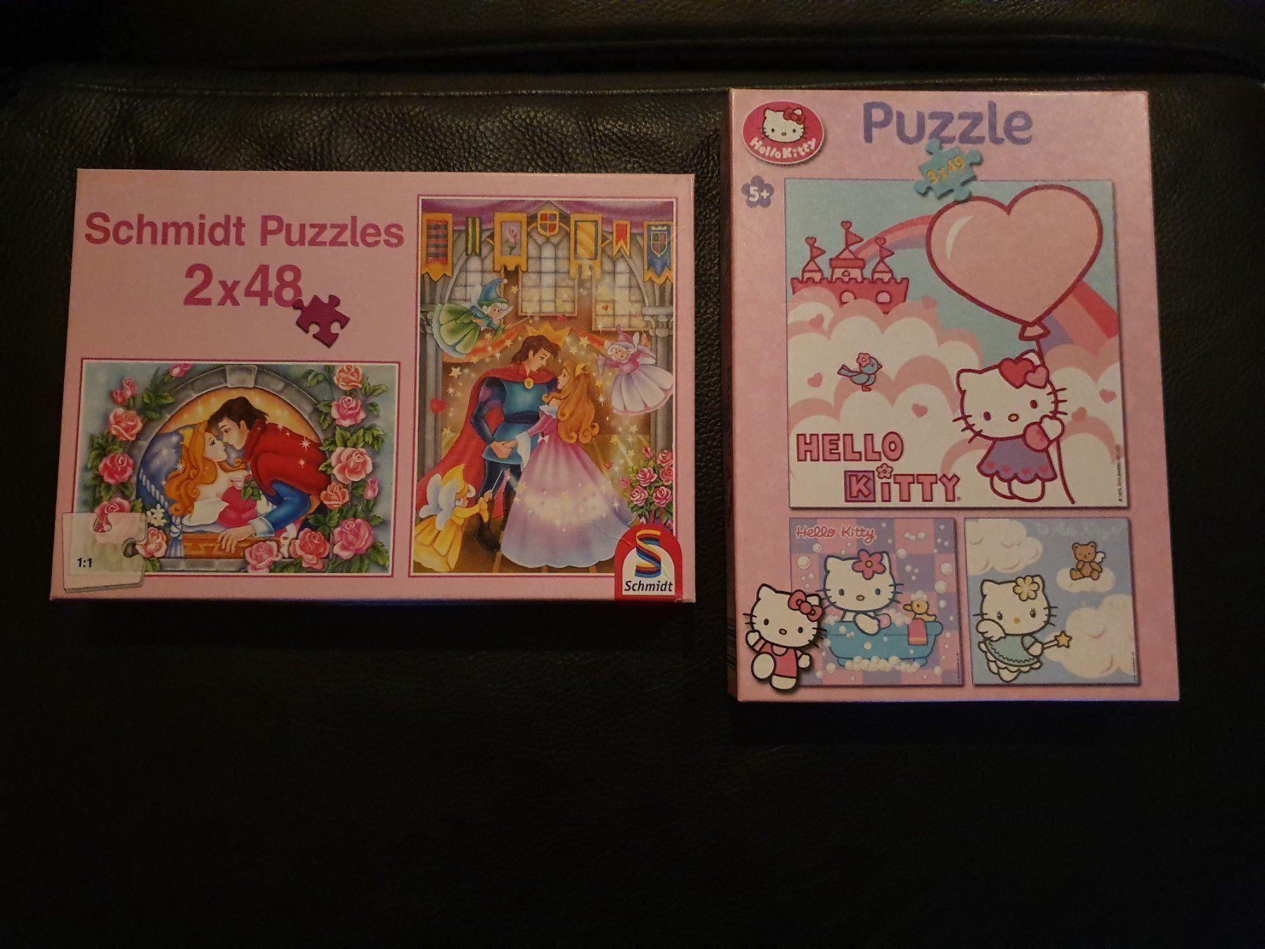 Puzzle: 5 Puzzles, Hello Kitty, Dornröschen – Usato da Staffelbach venduto da anit77 6