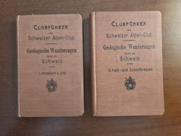 Julius Weber – SAC Geologie – 2 Bände 1911/1913