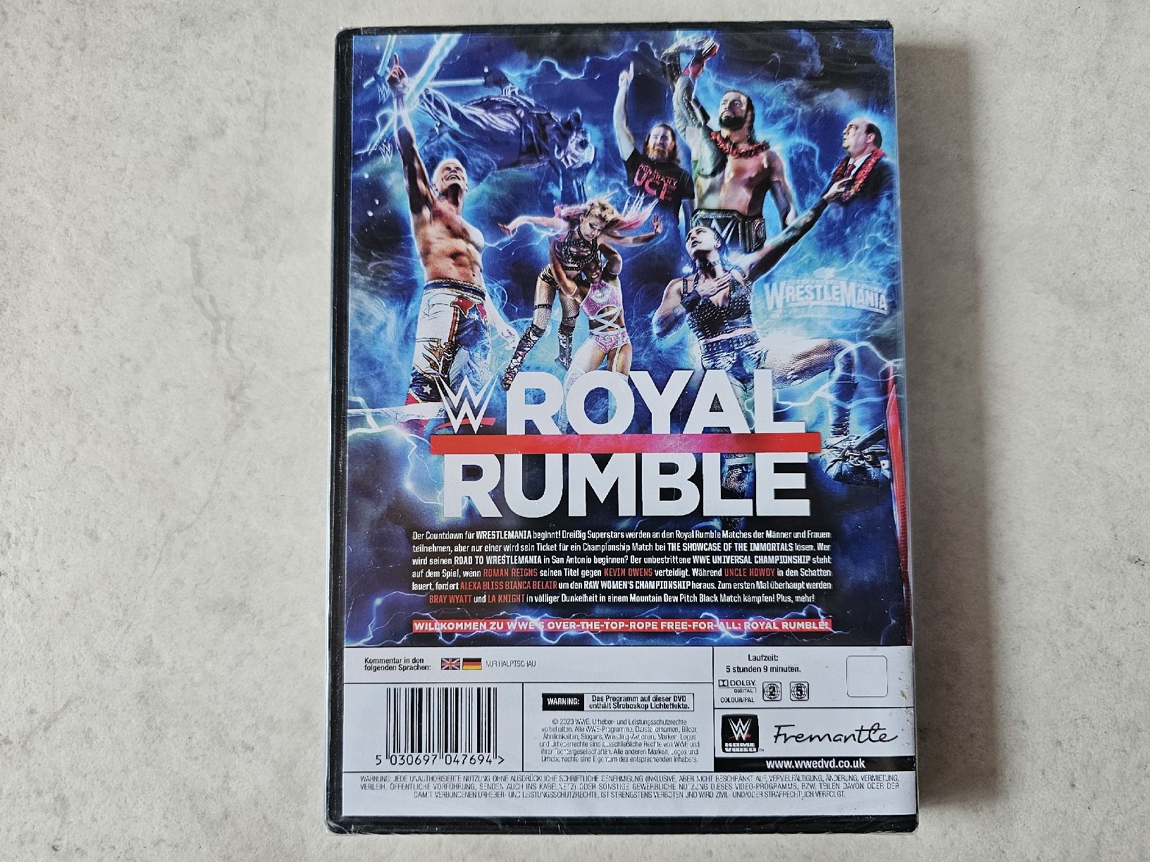 Tutti i DVDs: Royal Rumble 2023  /  2 Disc Set Fabrikneu – Nuovo e nell'imballaggio originale da Schneisingen venduto da backstore24 1