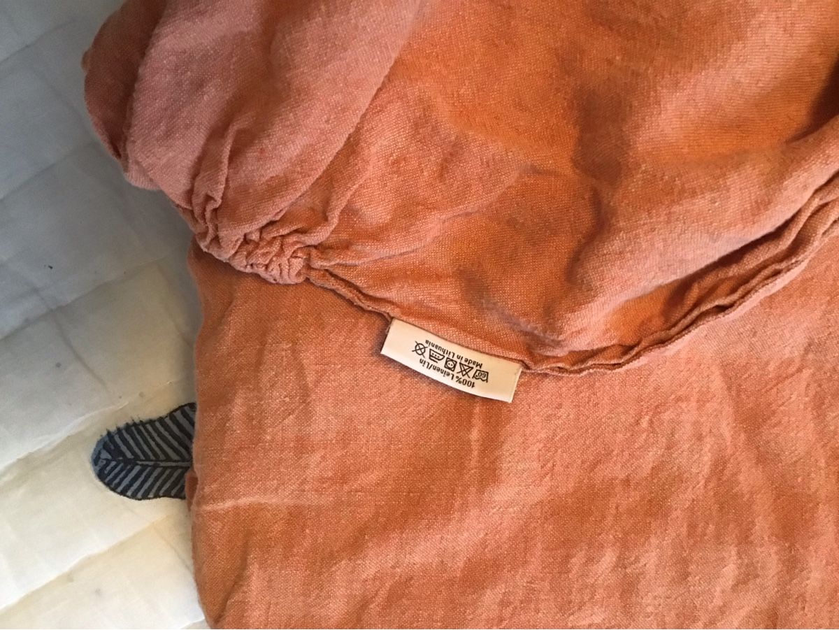 Globus Biancheria da letto: Fixleintuch von Globus 100% Leinen – Usato da Dübendorf venduto da sofasurfer01 2