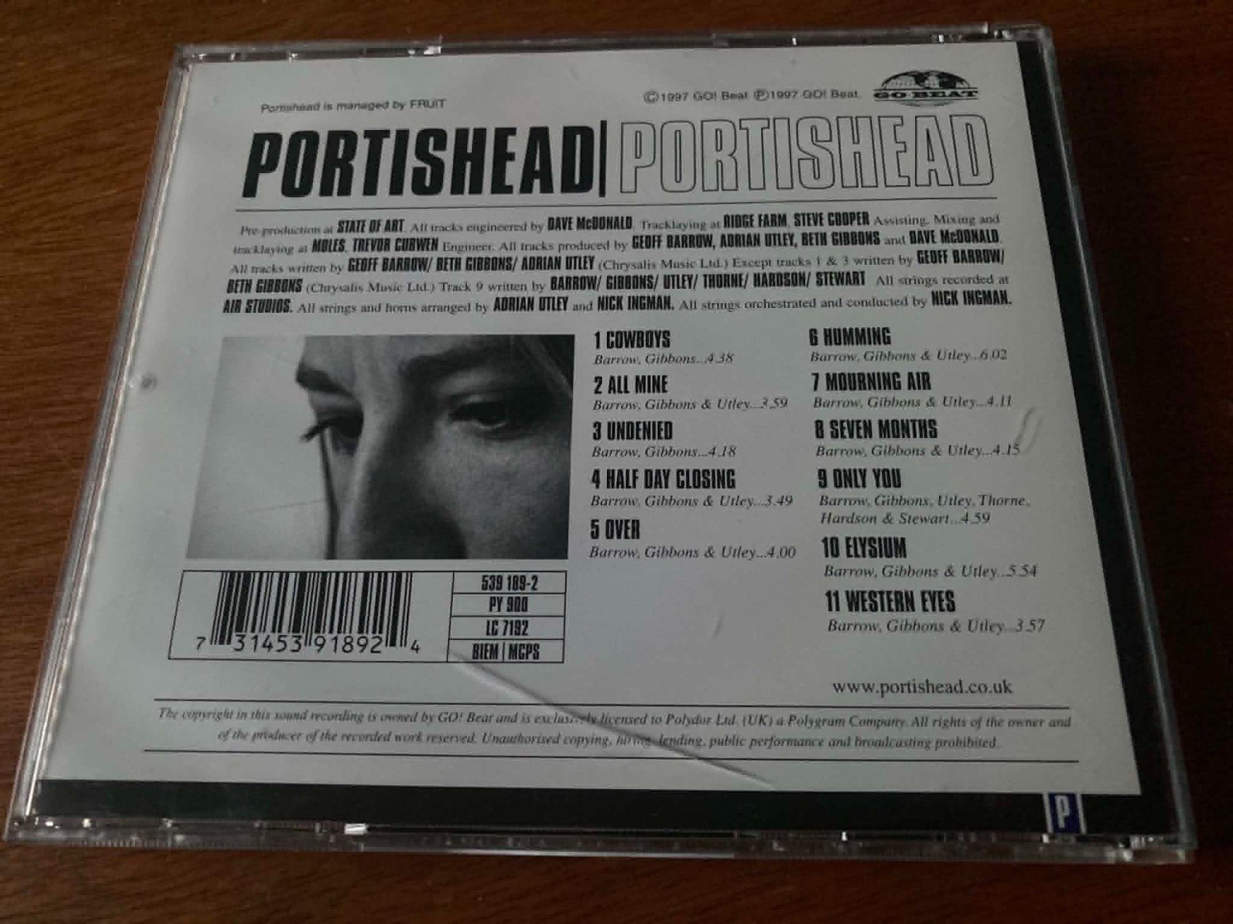 CDs: Portishead - Portishead CD – D'occasion à Lausanne par sim_bc8q 1