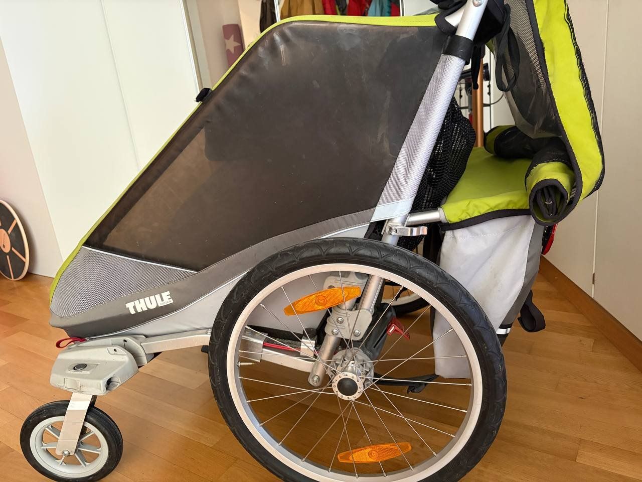 Thule Rimorchi: 100% funktionel Thule Chariot Cougar 2 – Usato da Zürich venduto da tatazou