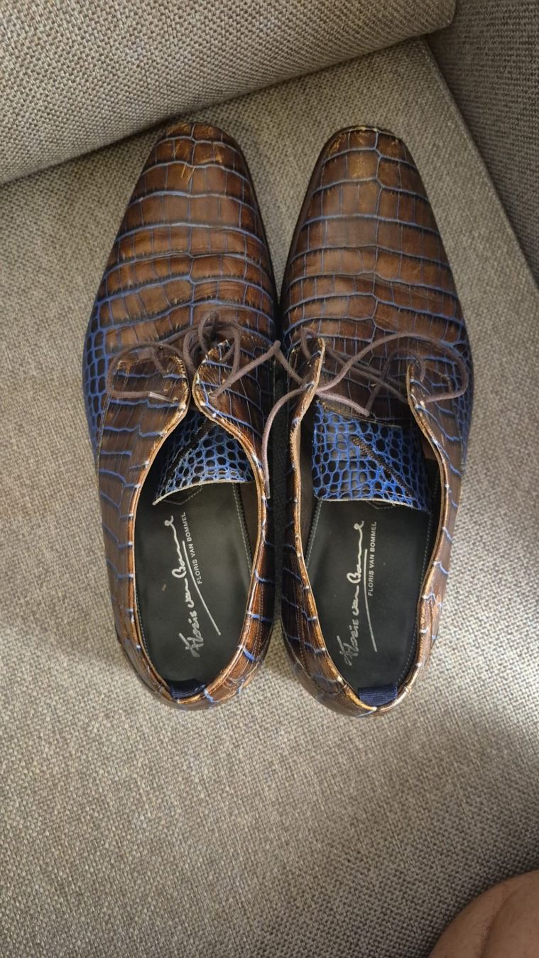 Herrenschuhe: Floris Van Bommel Schlangenlederoptik Herren Grösse 46 – Gebraucht aus Allschwil von and_gj8z 1