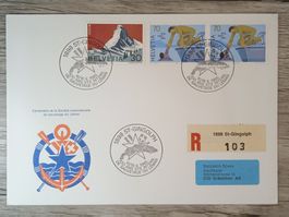 TR51 Enveloppe + Timbre Suisse 1985