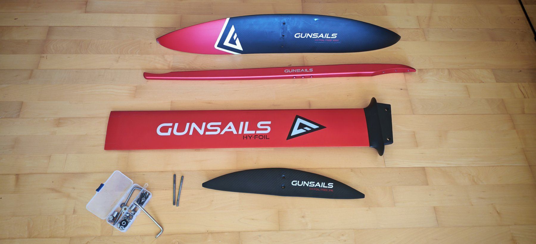 Surfboards & Schwimmbrette: Gunsails HY-FOIL FREE 1050 – Gebraucht aus Zürich von frontloop71