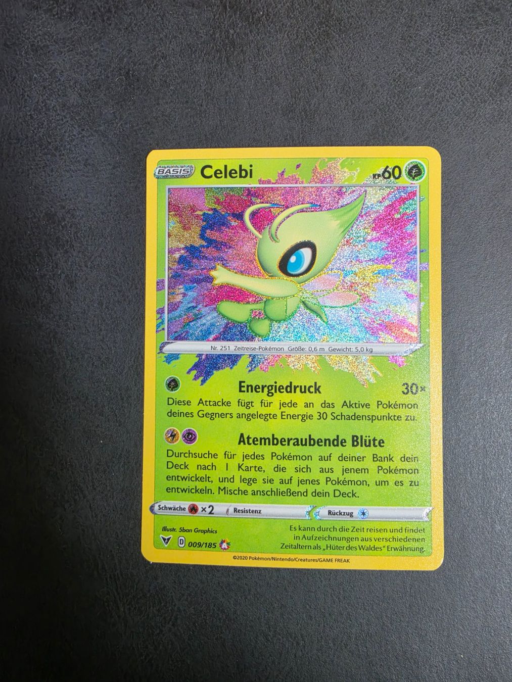 Pokémon Carte collezionabili: Pokemon Celebi DE 009/185 – Usato da triesenberg venduto da wisi369