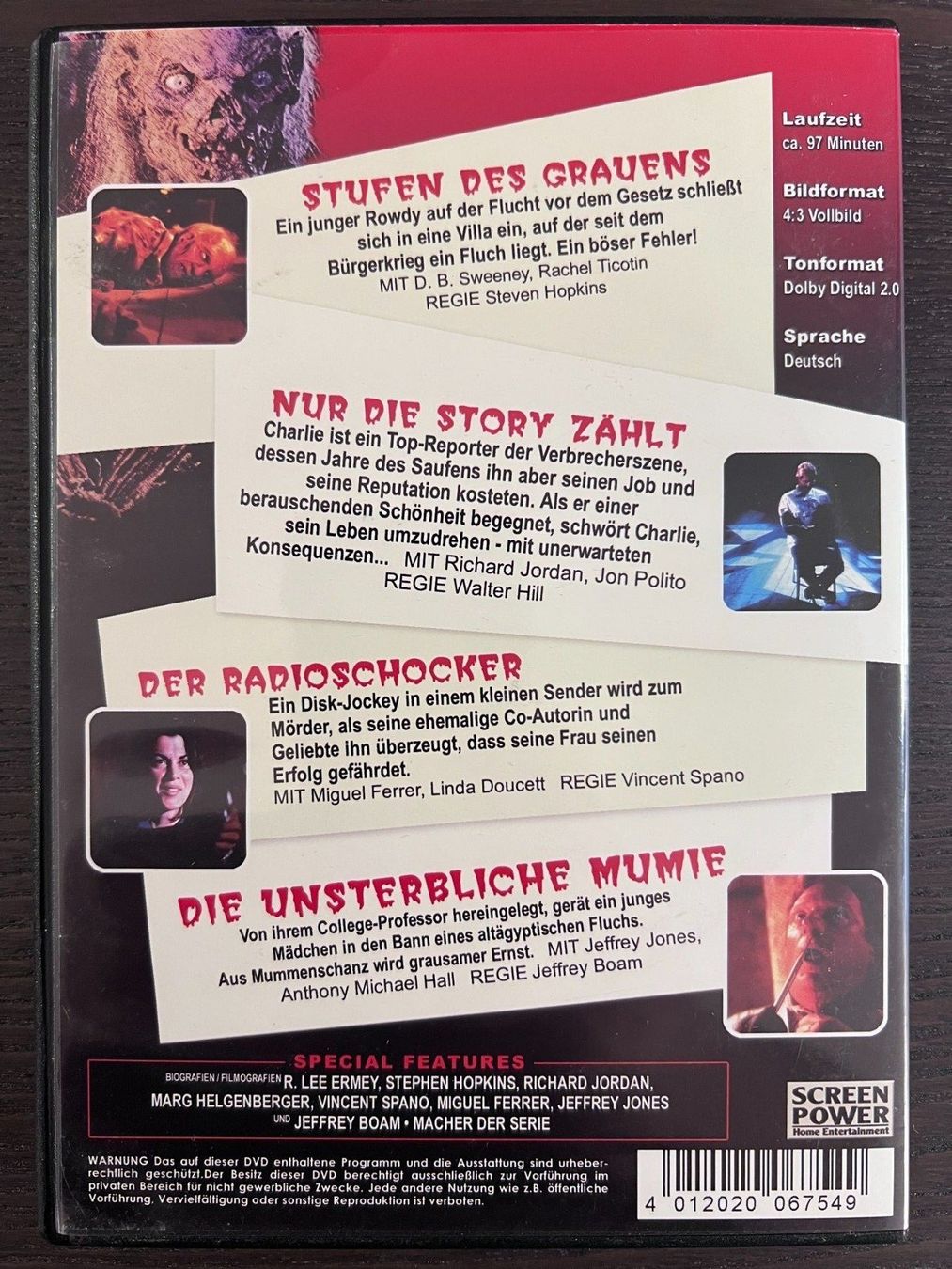 Tutti i DVDs: Tales from the Crypt – Usato da Zürich venduto da FilmFreunde 1