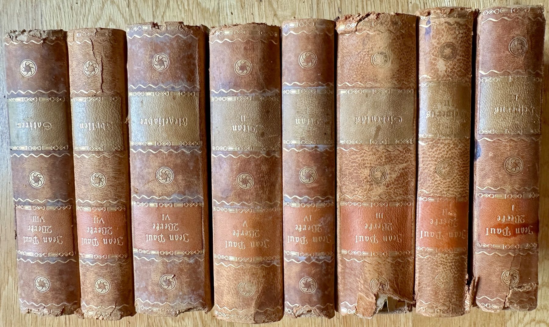 Libri: Jean Paul: Werke. 8 Bde. 1923 – Usato da Zürich venduto da allp