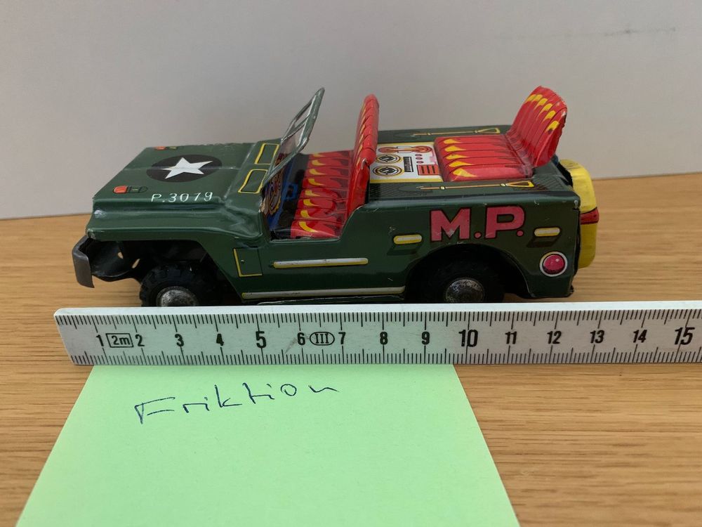 Jeep M.P Military Police ungemarkt Friktin i.O. 7