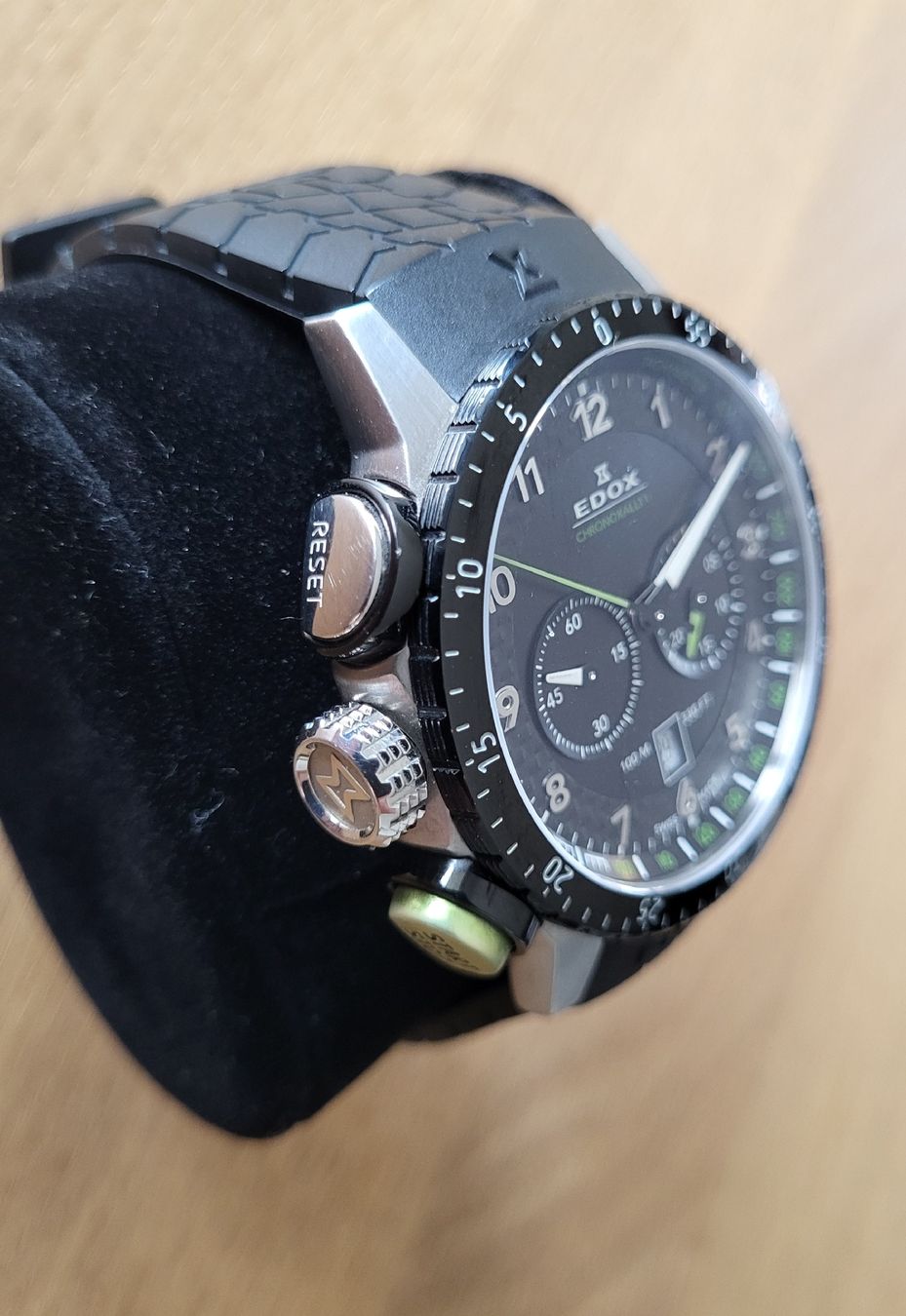 Edox Uhren: Edox Chronorally Grün – Gebraucht aus Tennwil von Mailo2 6