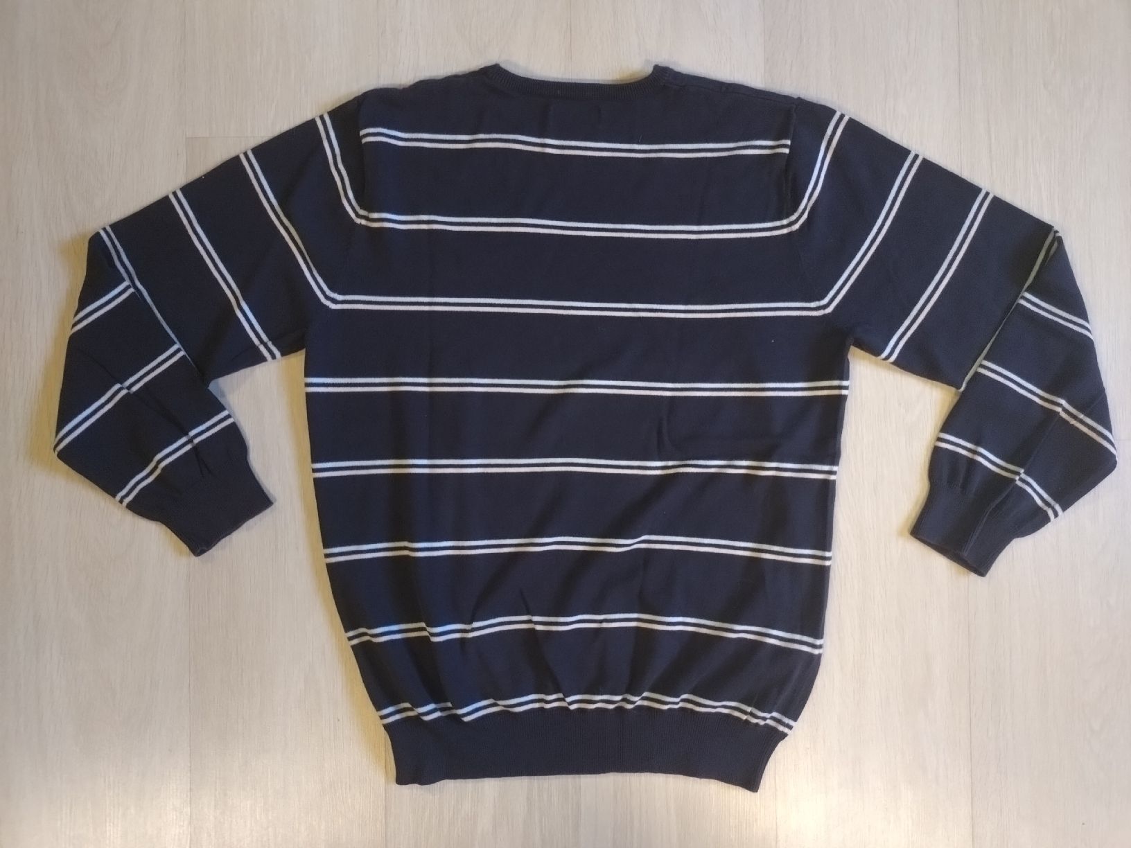 Fred Perry Pullover & Sweatshirts: Pull Fred Perry coton bleu rayé blanc taille L TBE  – Gebraucht aus Farvagny-le-Grand von LaCaverne 7