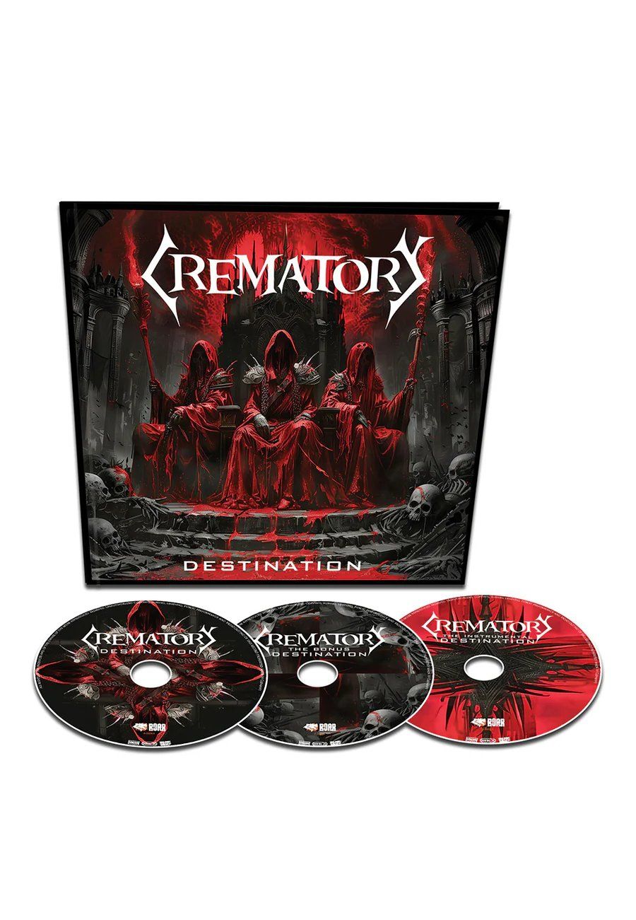 CD: Destination - Crematory / Earbook – Nuovo (secondo la descrizione) da Basel venduto da Dinosauce