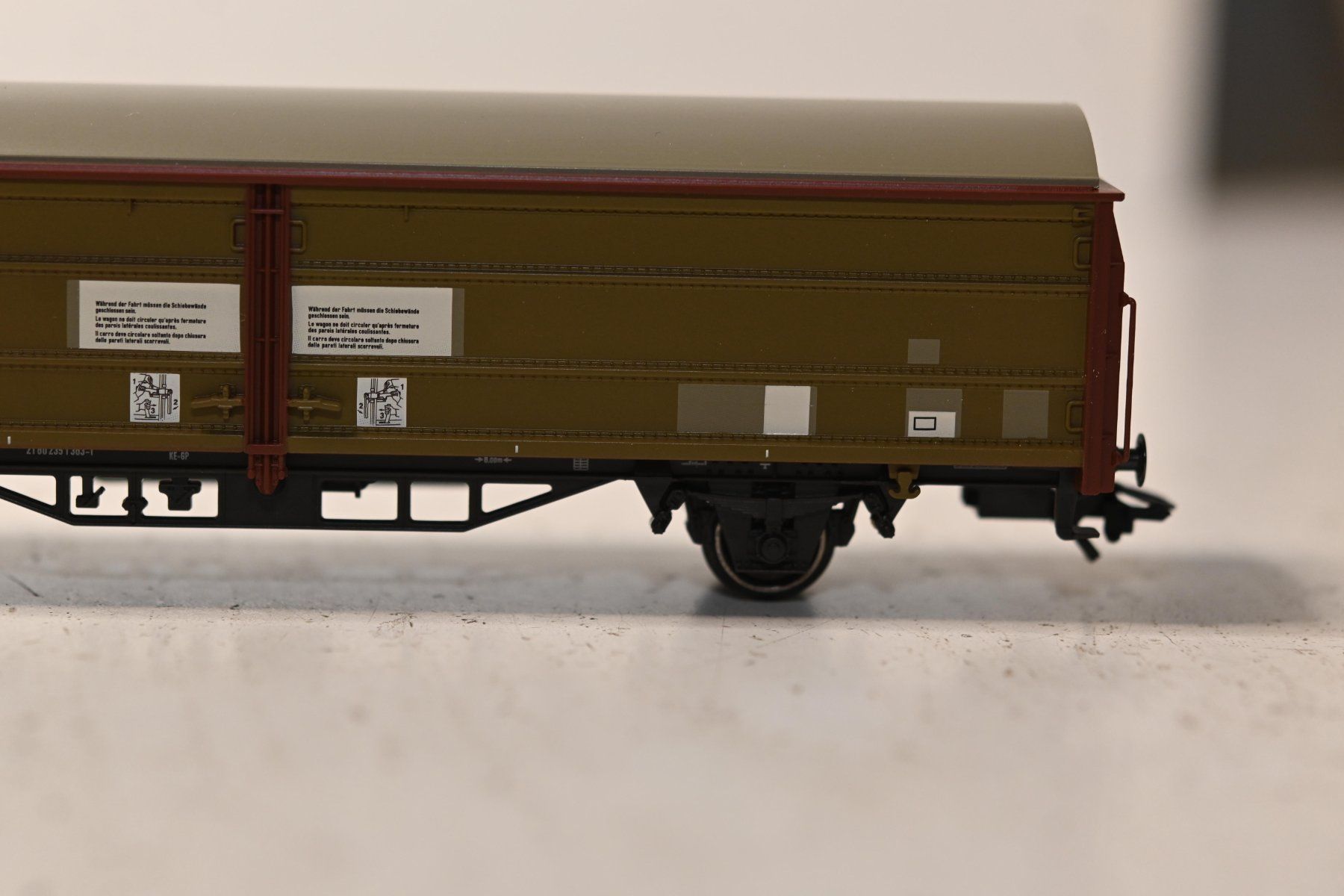 Trix Modellini di ferrovie: Trix 24337 HO/DC Schiebewandwagen mit OVP – Usato da Laupen ZH venduto da Zmoewe 2