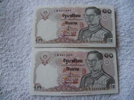 Thailand 10 Baht 1995, P-98, Commemorative,Fortlaufend, Unc