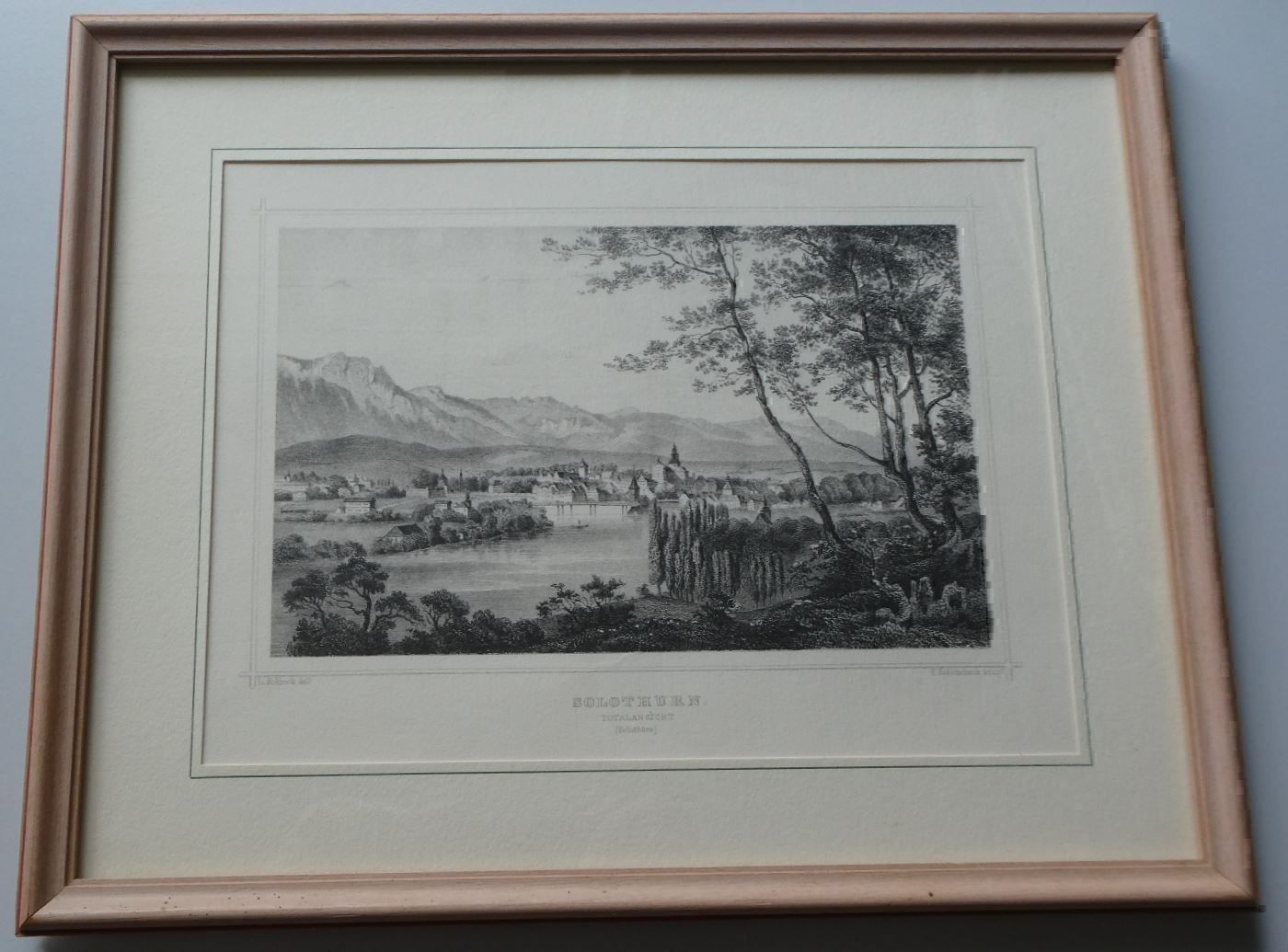 Foto & Immagini: Ansicht Stich Solothurn Rohbock – Usato da Frauenfeld venduto da Astra13
