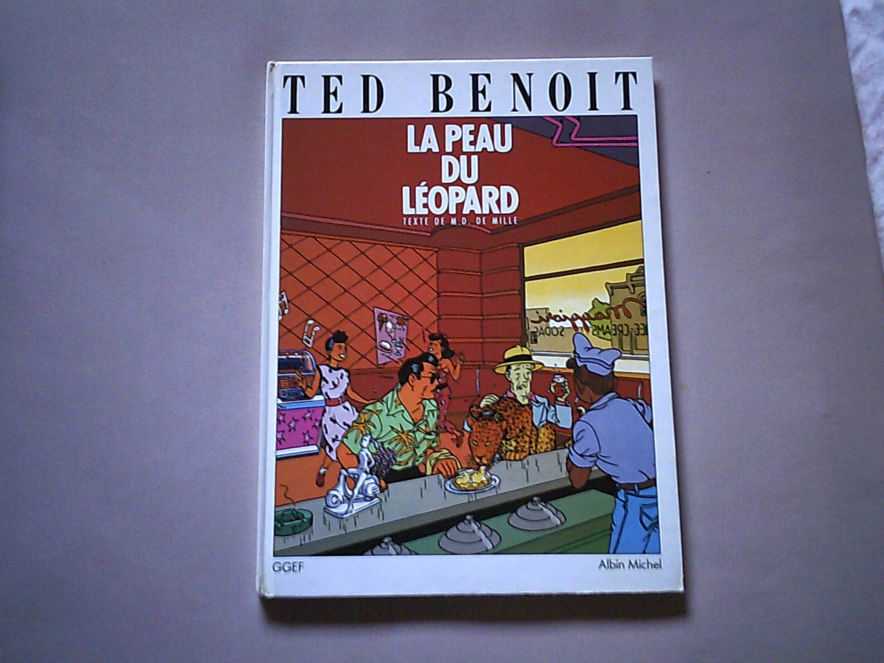 Fumetti: B d de Ted Benoit la peau du Léopard – Usato da Satigny venduto da Haddock0