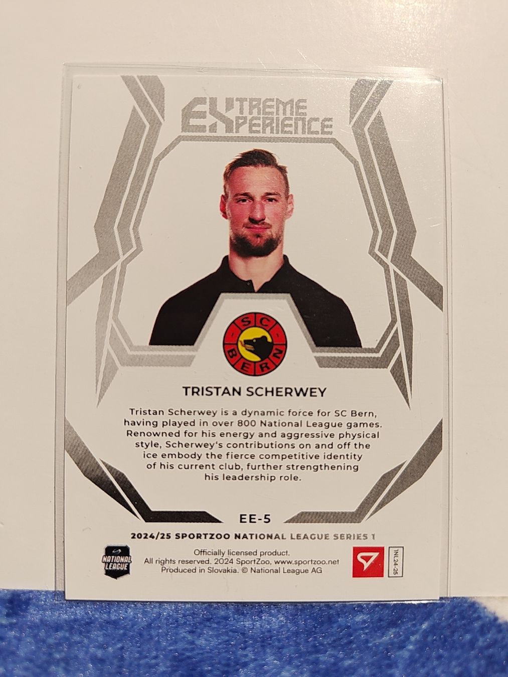 Sportzoo Sammelbilder & Trading cards: Sportzoo. Tristan Scherwey Extrem Experience. SCB Bern – Neu (gemäss Beschreibung) aus Dietlikon von ken_mlv5 1