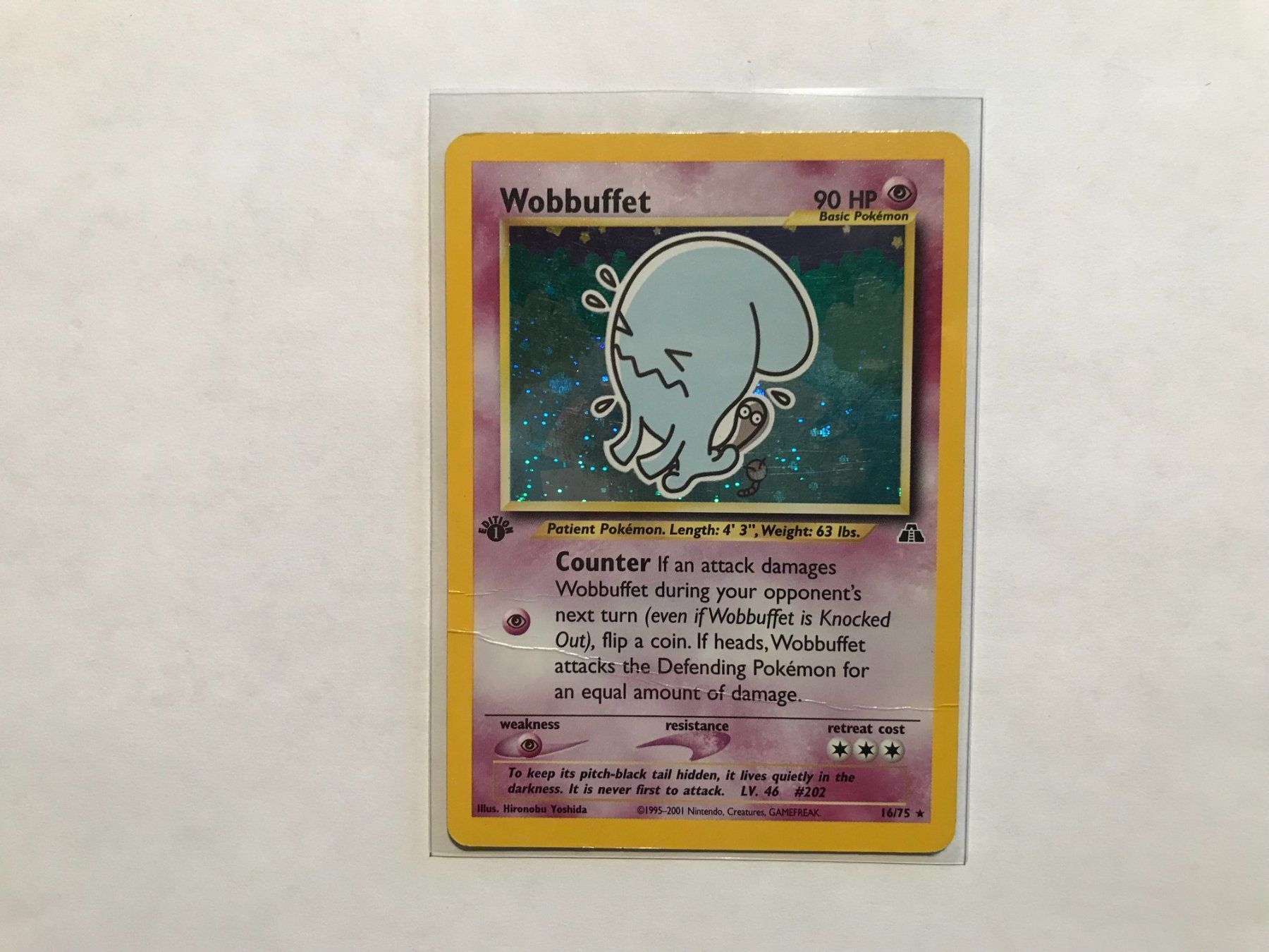 Pokémon Carte collezionabili: Wobbuffet holo Neo Discovery 1. Edition – Usato da Hagendorn venduto da Pokecollectorch