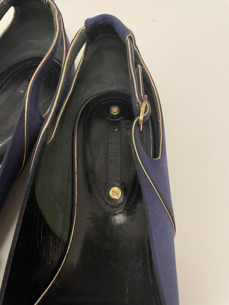 Celine Damenschuhe: Ballerines Celine bleu marine, taille 36 – Gebraucht aus Lausanne von Charly_brune 1