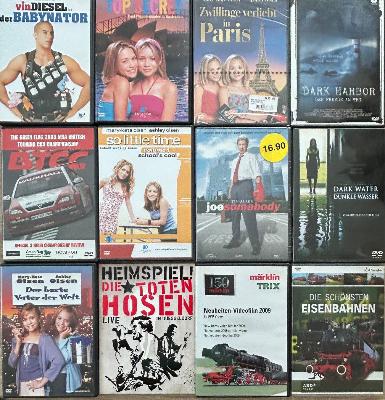 Tutti i DVDs: #18 Smmlung DVDs 12Stk – Nuovo (secondo la descrizione) da Belp venduto da AEMA-Modellbau
