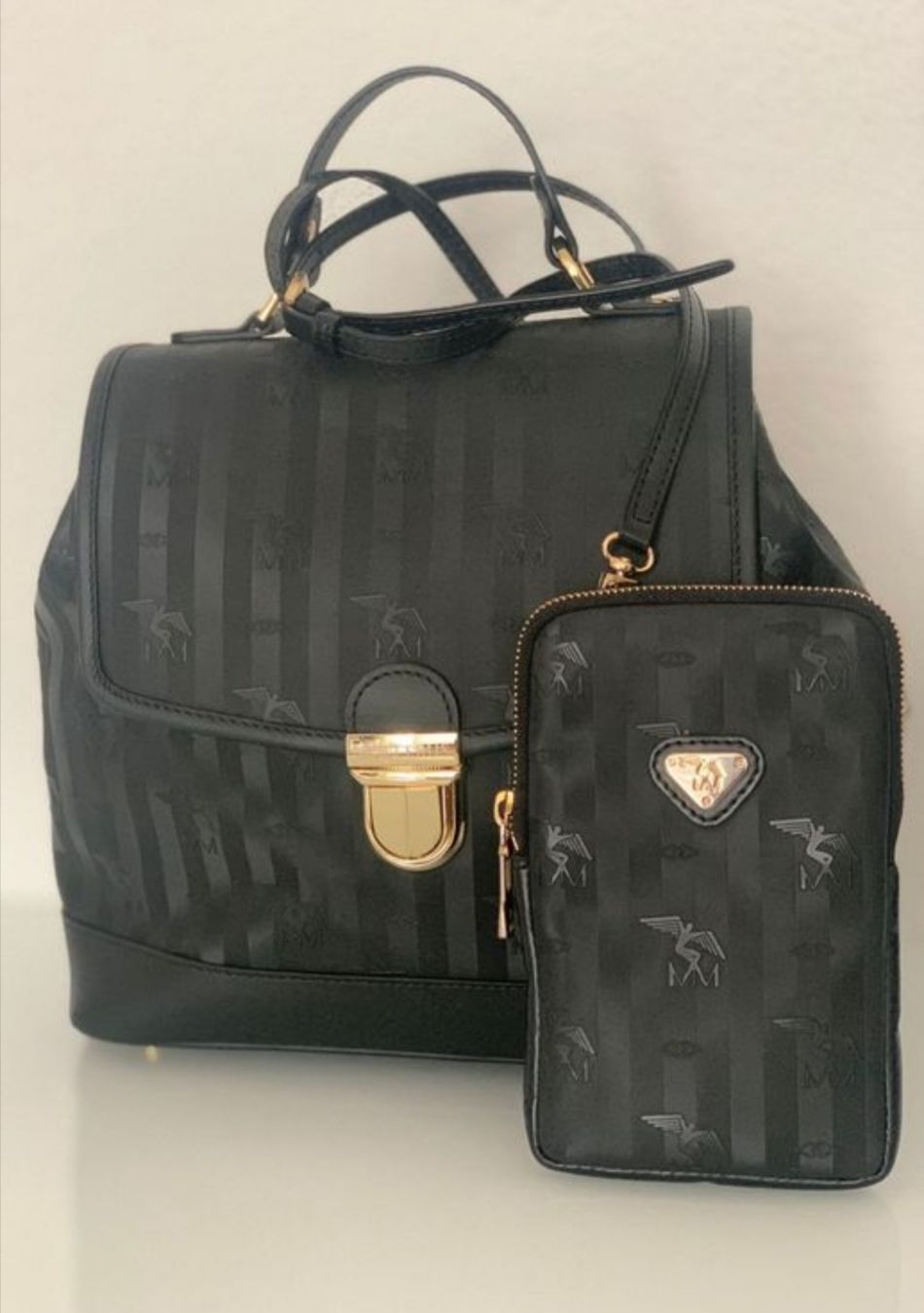 Maison Mollerus Zaini: Mollerus Rucksack + Handy Portemonnai – Nuovo (secondo la descrizione) da Root venduto da raffi.95 5